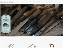 Tablet Screenshot of connellyconstructionllc.com